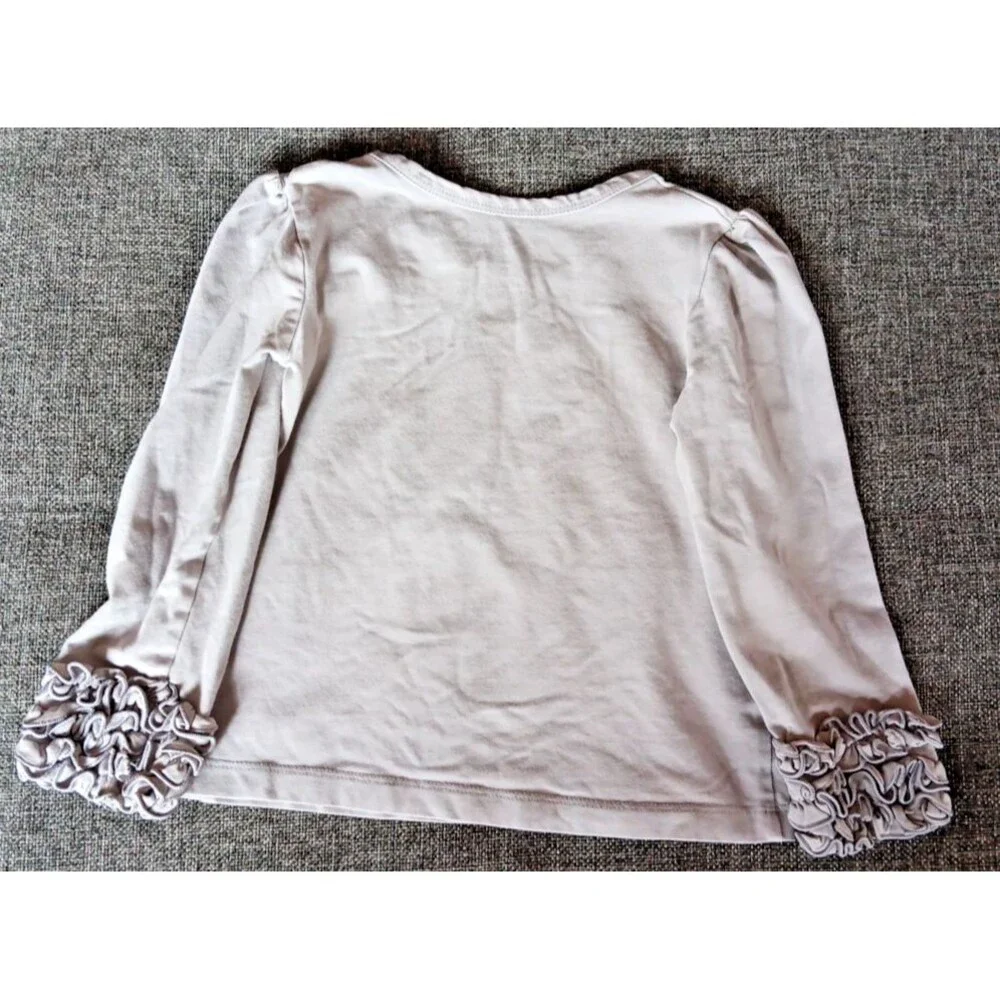 shirt and pants 3T Ruffle Butts Elephant Gray Pink Yellow